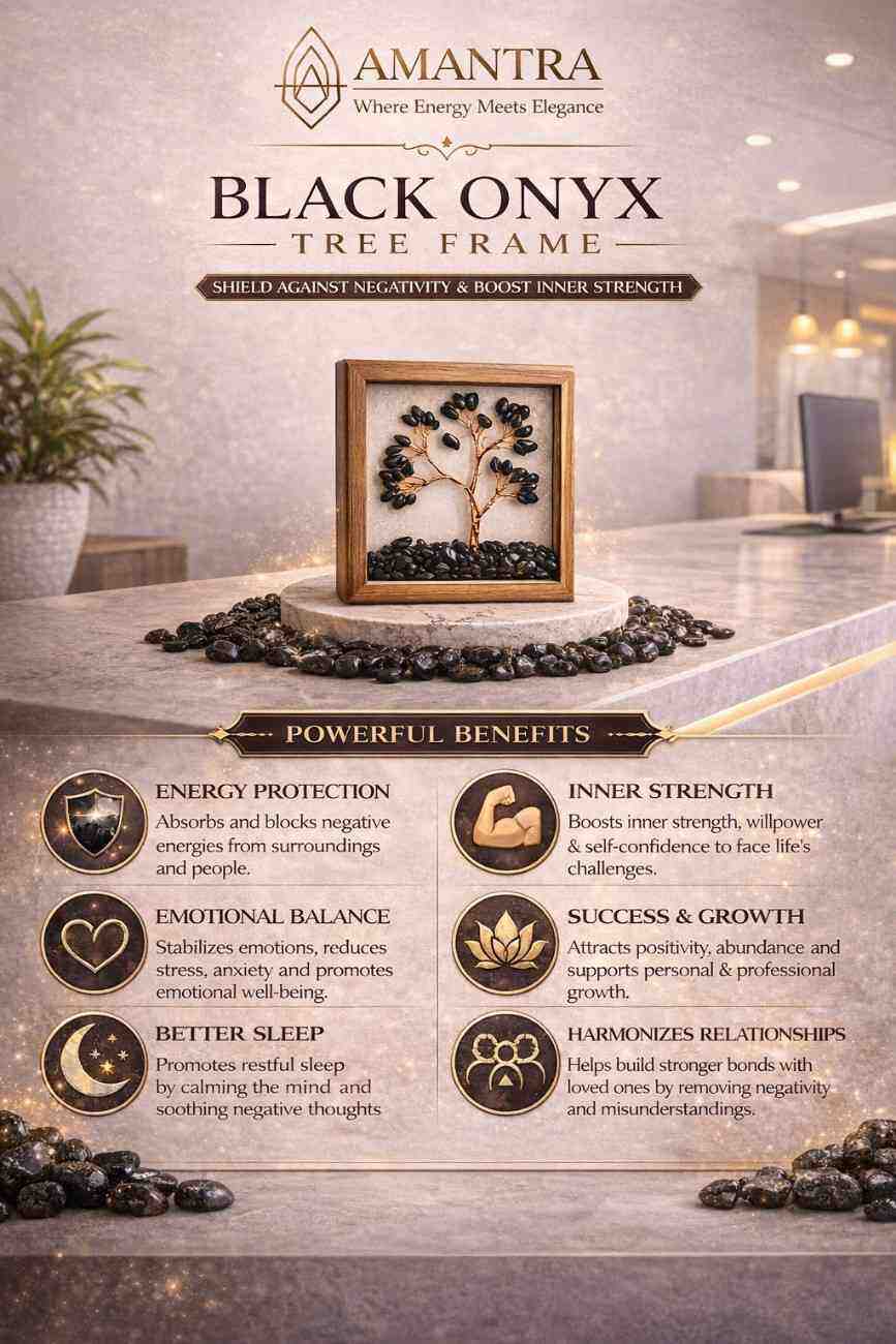 Amantra Black Onyx Tree Frame