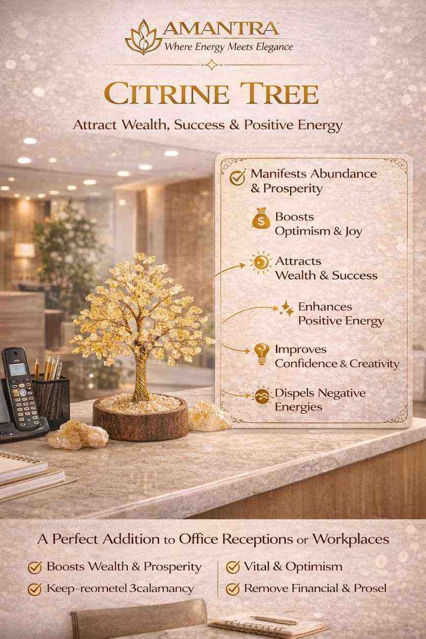 Amantra Citrine Tree 