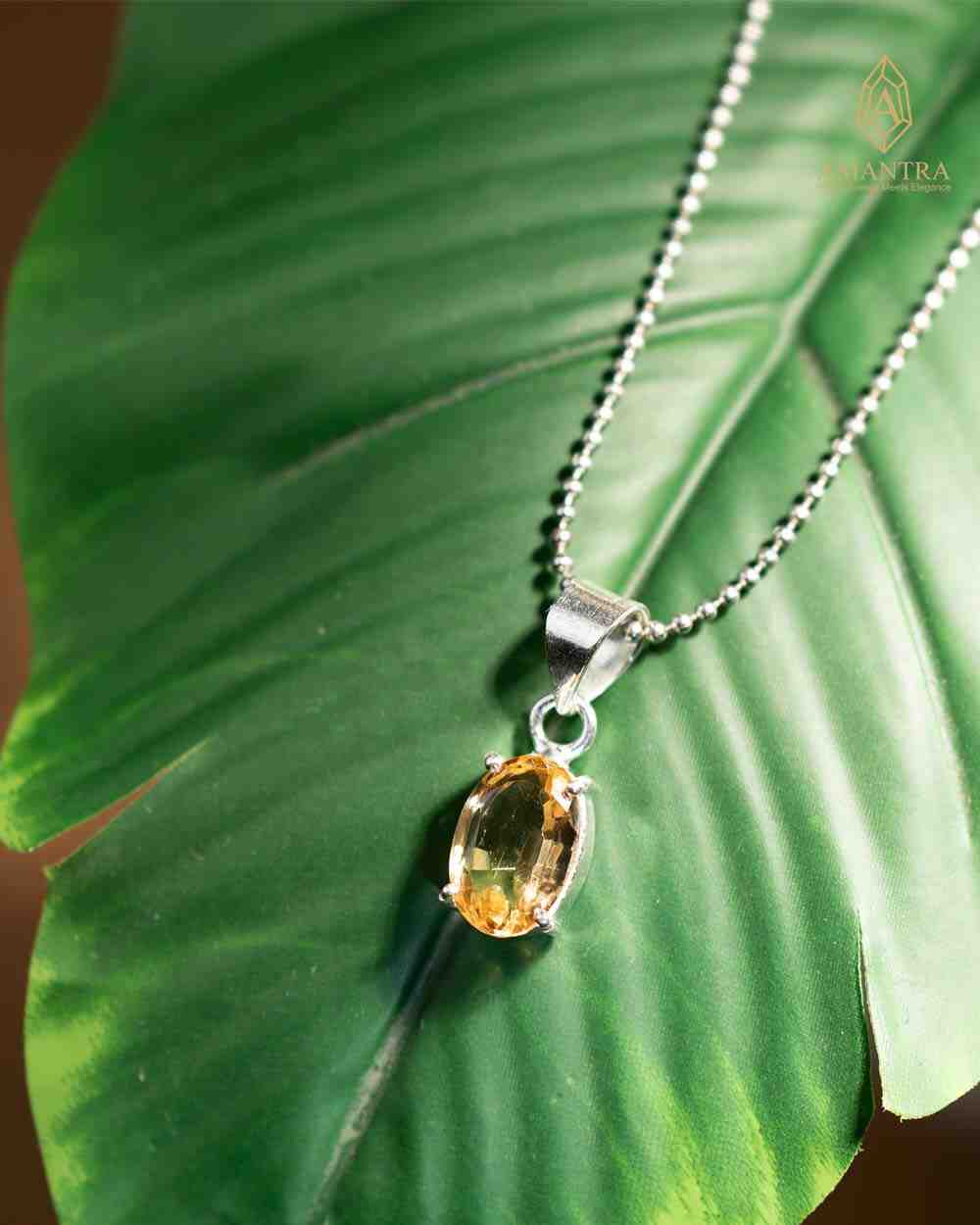 Amantra Citrine Pendant