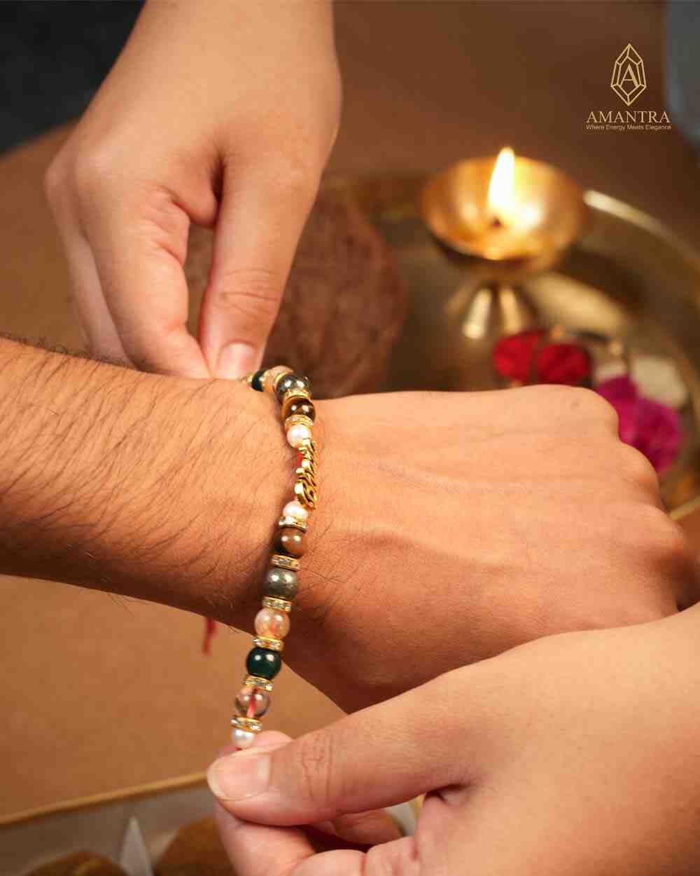 Amantra Dhan Yog Rakhi (Bhaia)