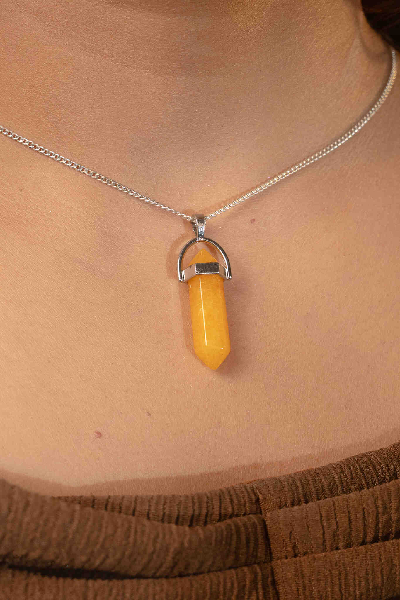 Amantra Citrine Yellow Pendant
