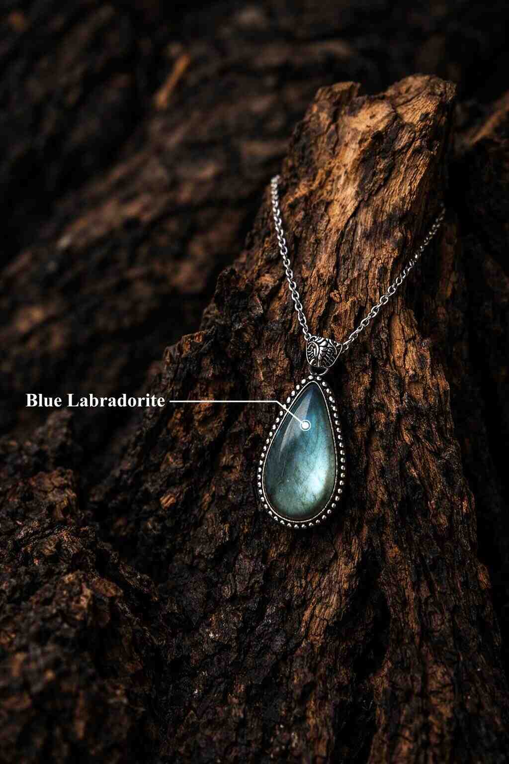 Amantra Blue Labradorite Pendant