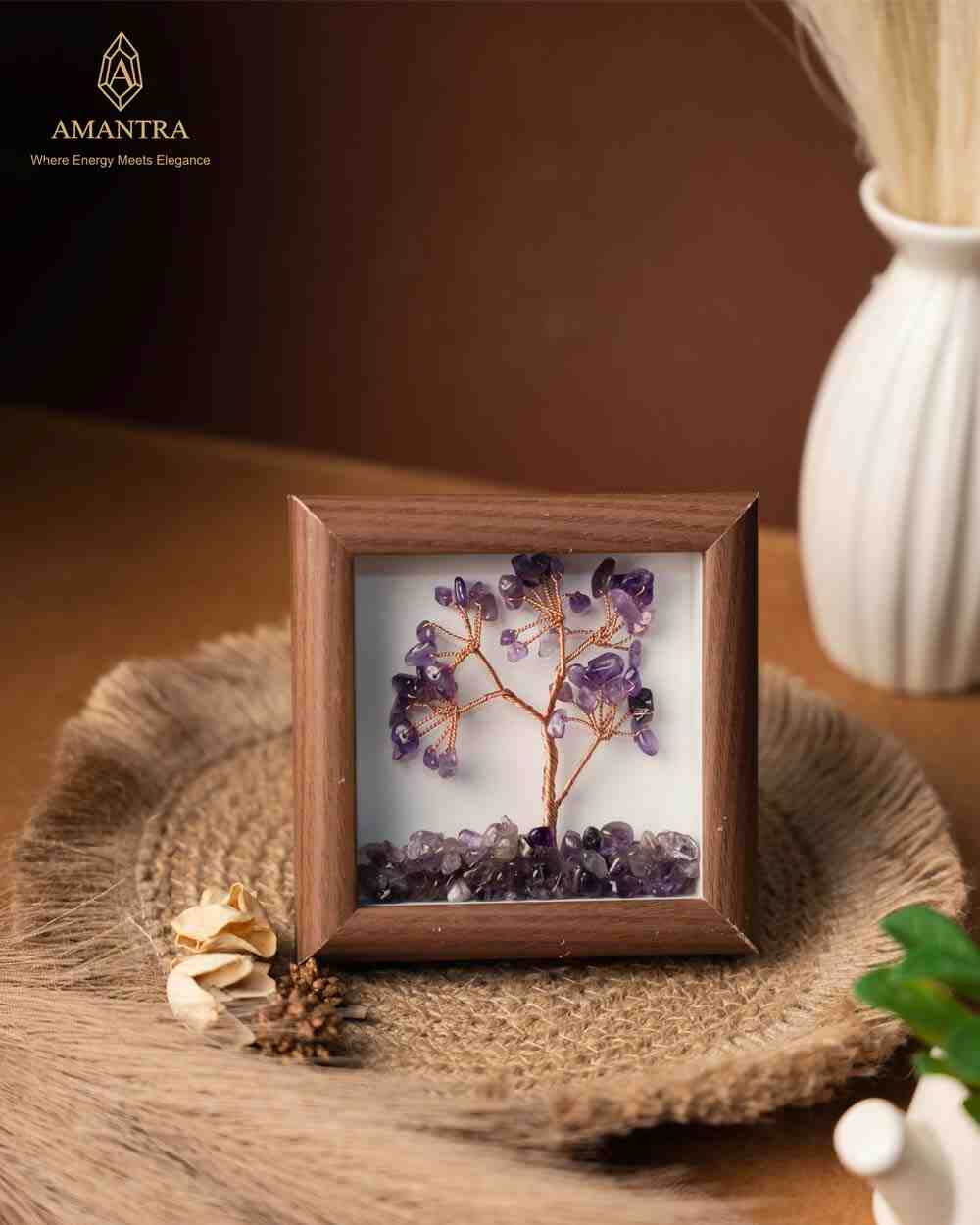 Amantra Amethyst Tree Frame