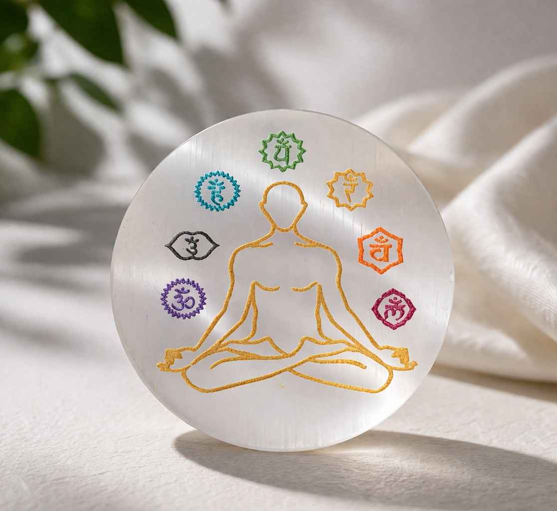 Amantra Selenite Plate