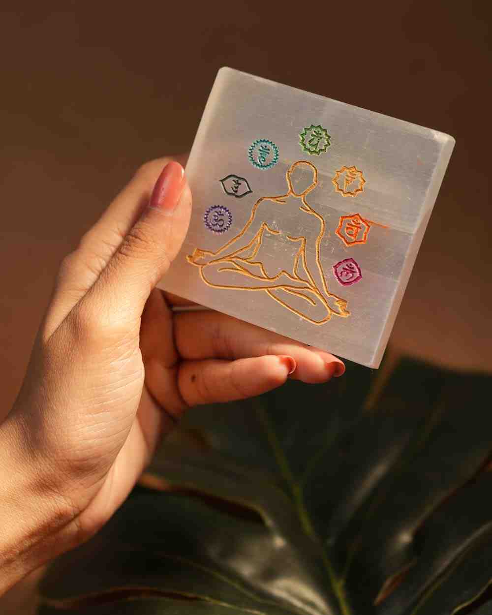 Amantra Selenite Plate