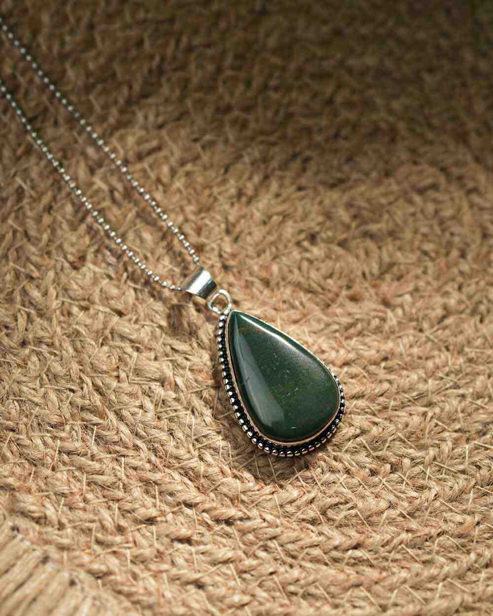 Amantra Green Jade Pendant
