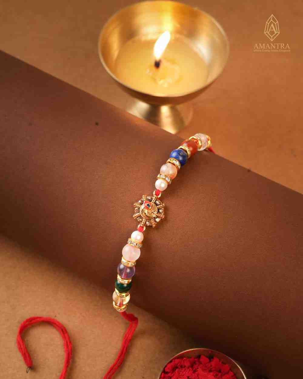 Amantra 7 Chakra Rakhi (Ganesh Ji)