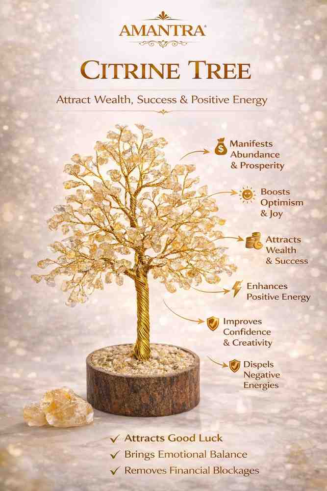 Amantra Citrine Tree 