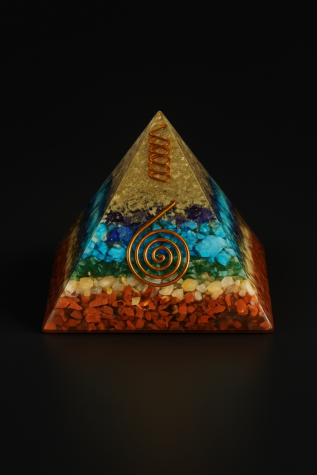 Seven Chakra Healing Pyramid