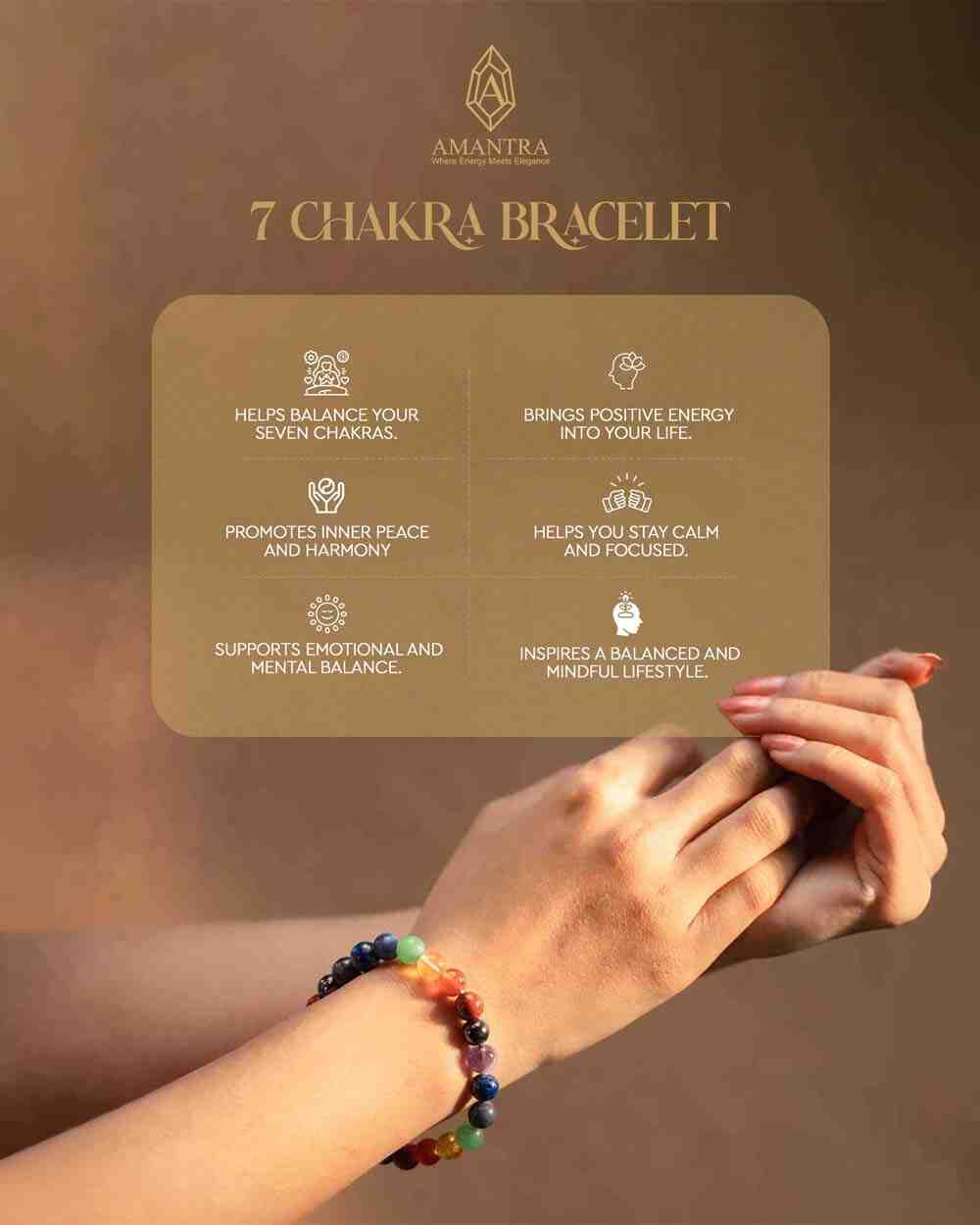 Amantra 7 Chakra Bracelet