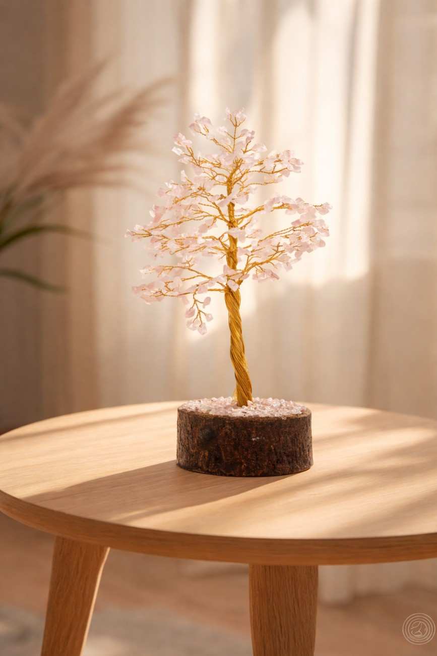 Amantra Rose Quartz Tree