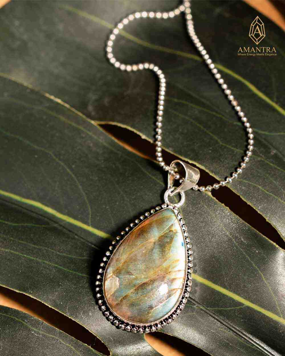 Amantra Blue Labradorite Pendant