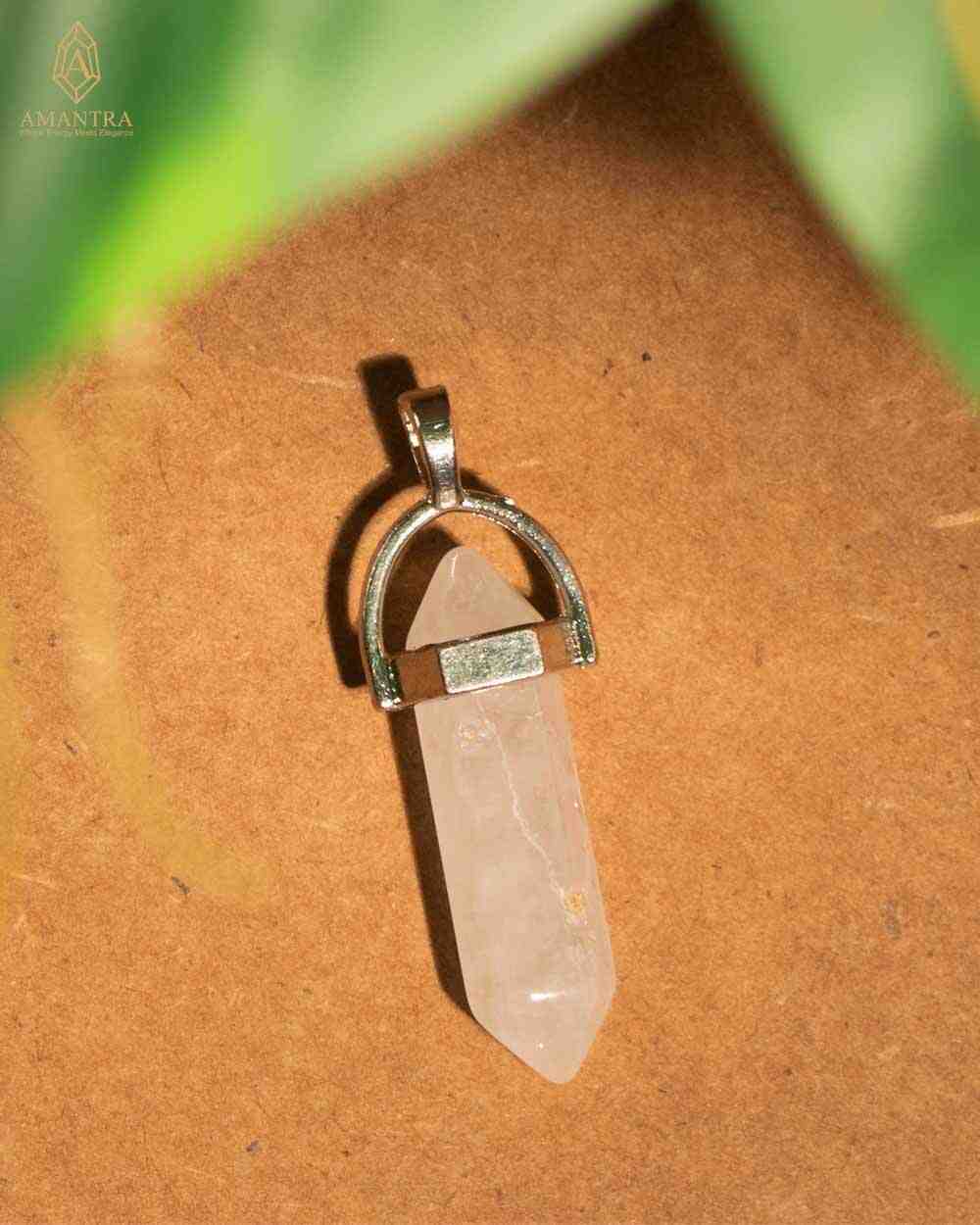 Amantra Clear Quartz Pendant
