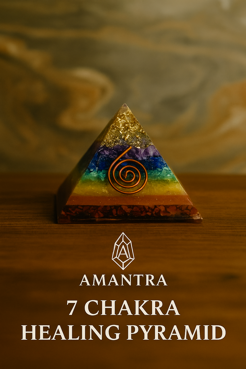 Seven Chakra Healing Pyramid