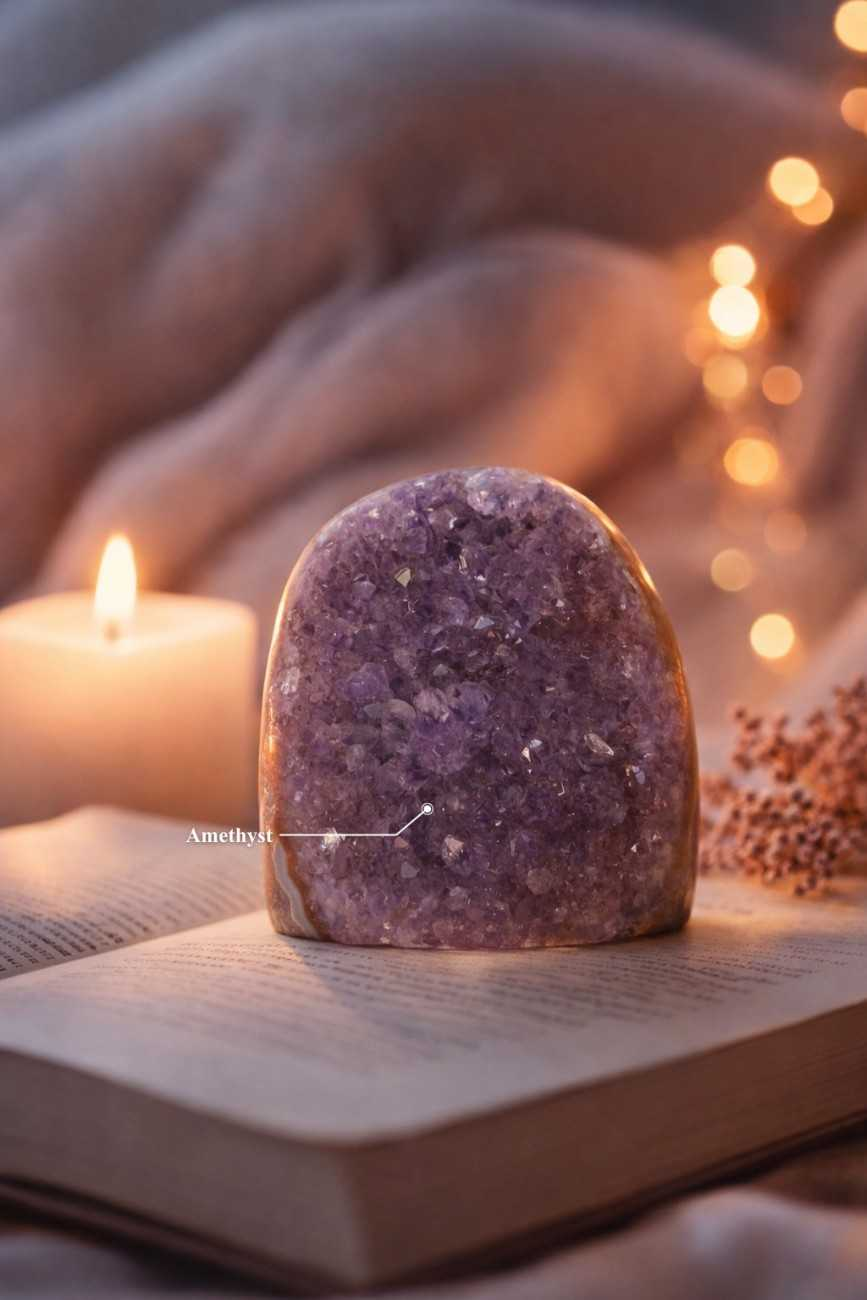AMANTRA AMETHYST GEODE CRYSTAL
