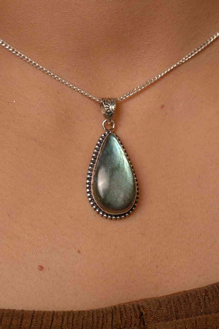 Amantra Blue Labradorite Pendant