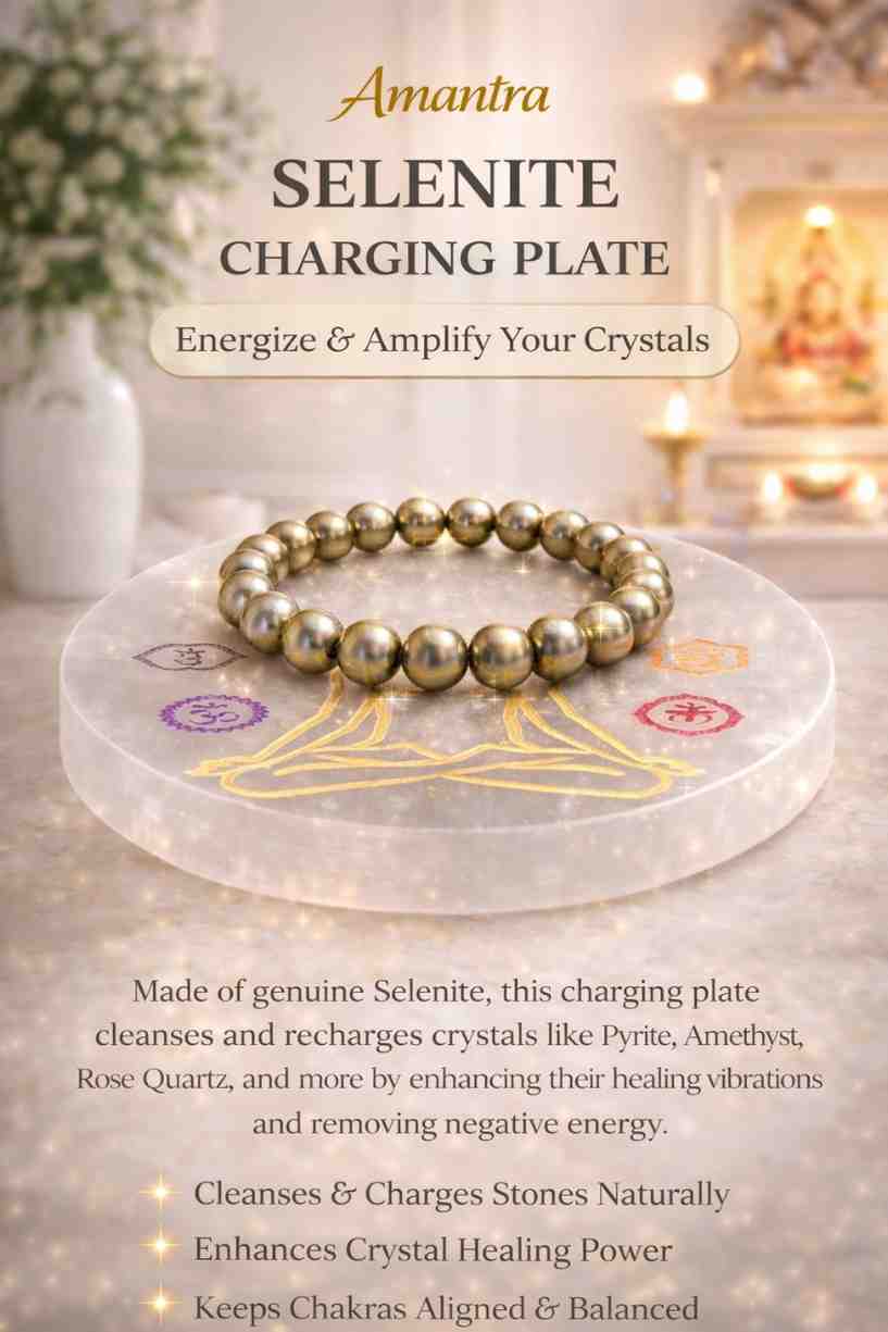 Amantra Selenite Plate