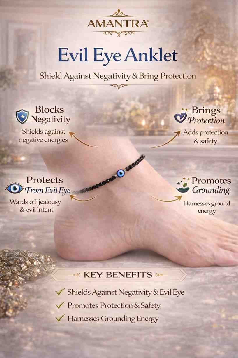 Amantra Evil Eye Anklet