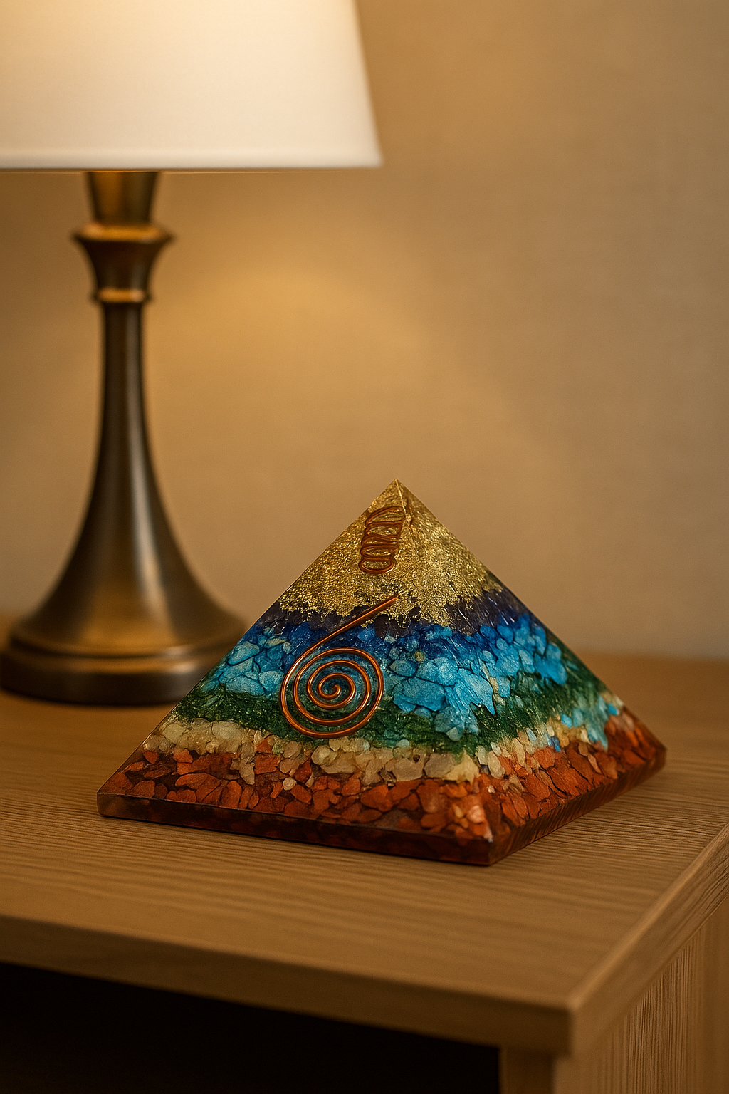 Seven Chakra Healing Pyramid