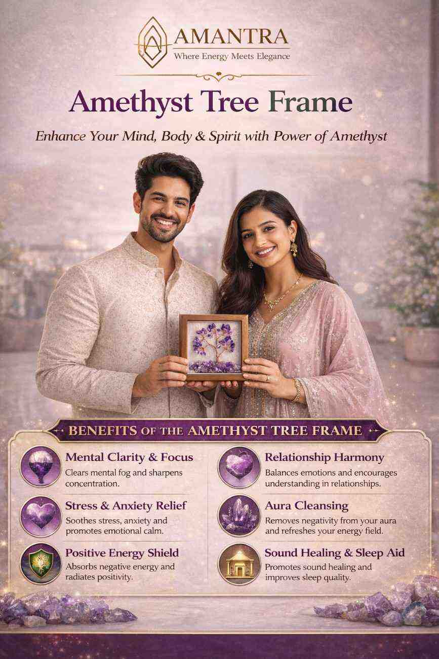 Amantra Amethyst Tree Frame
