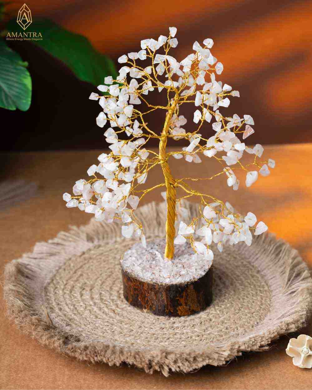 Amantra Rose Quartz Tree