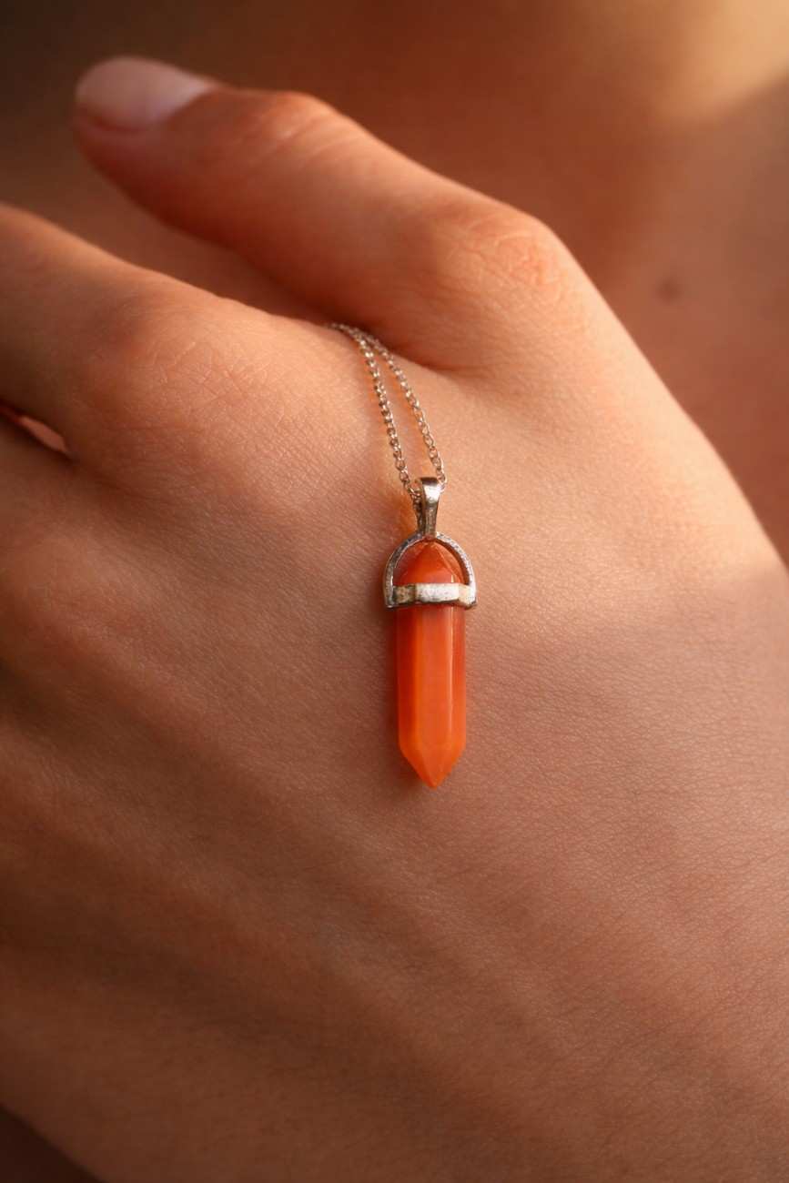 Amantra Red Jasper Pendant