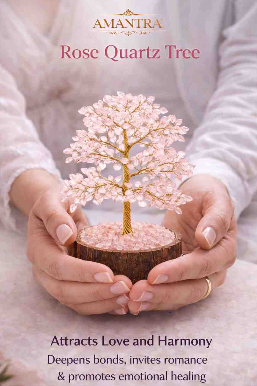 Amantra Rose Quartz Tree