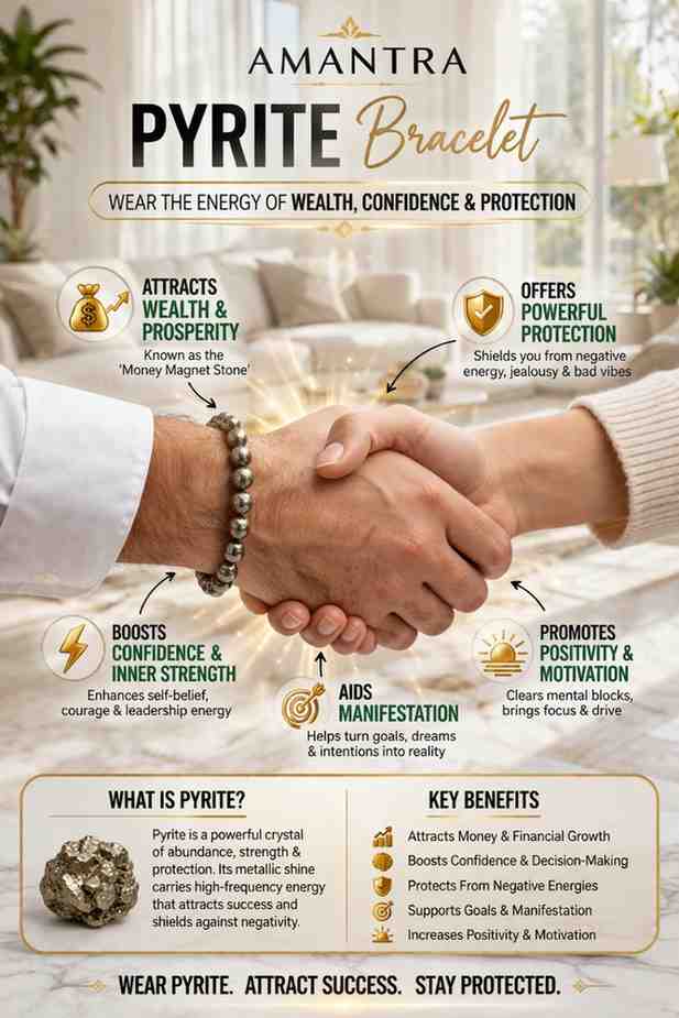 Amantra Raw Pyrite Bracelet