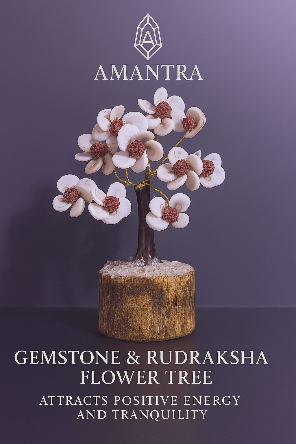 Shell & Rudraksha Tree