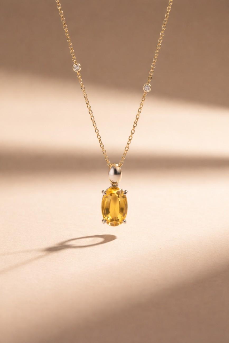 Amantra Citrine Pendant
