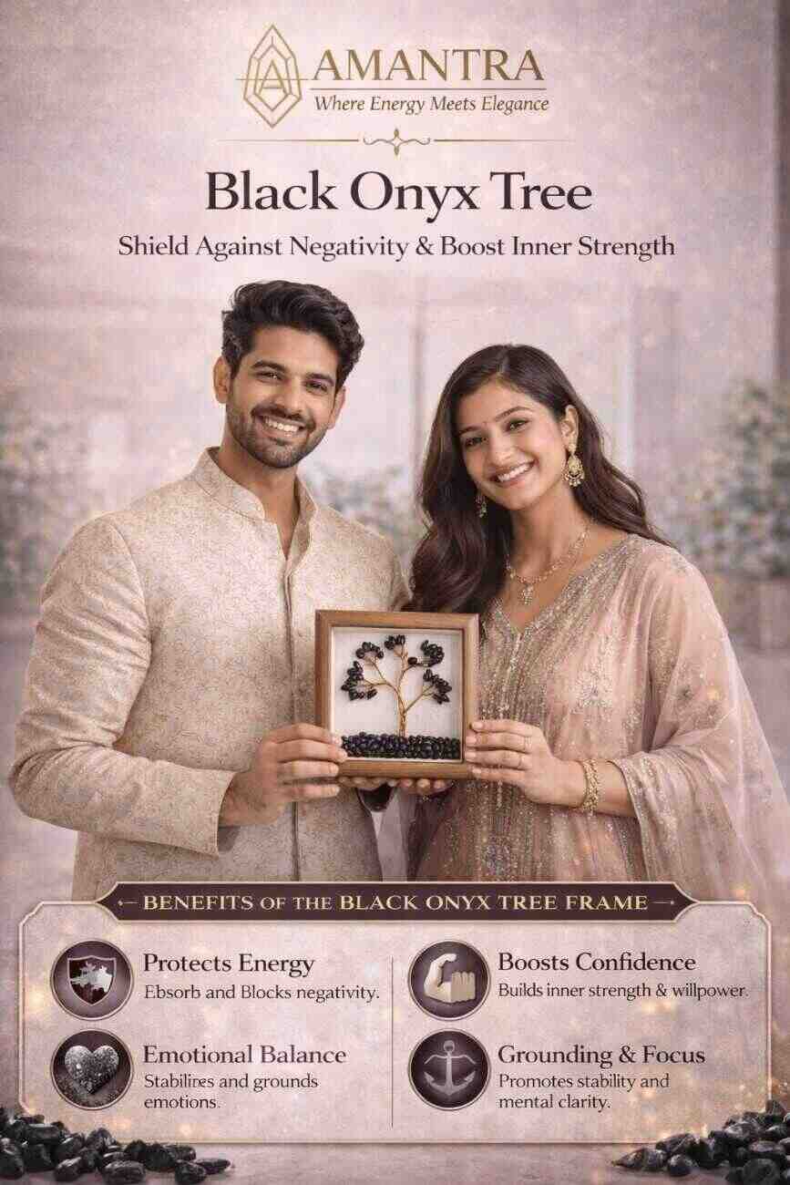Amantra Black Onyx Tree Frame