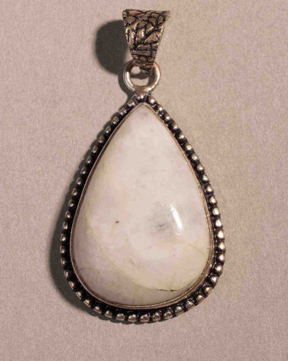 Amantra White Coral Pendant