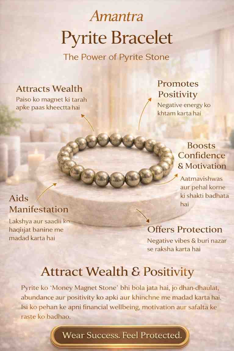 Amantra Raw Pyrite Bracelet