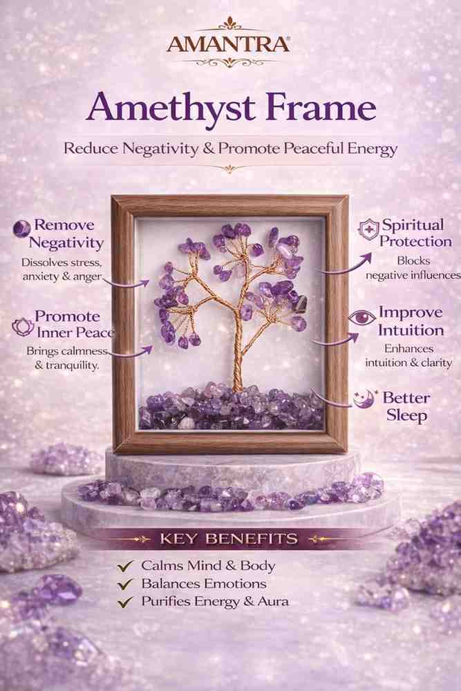 Amantra Amethyst Tree Frame